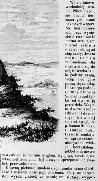 Kilka kartek z wycieczki po kraju, 1862, Smoleń, cz.1.jpg