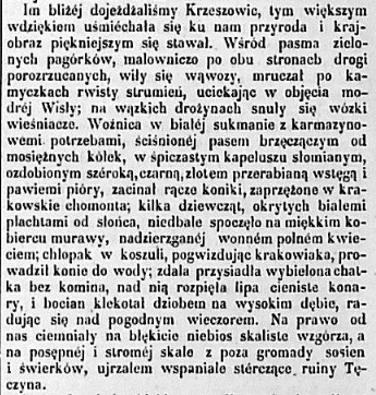 Tenczyn, opis z 1863 roku, T.I. 217, cz.1.jpg