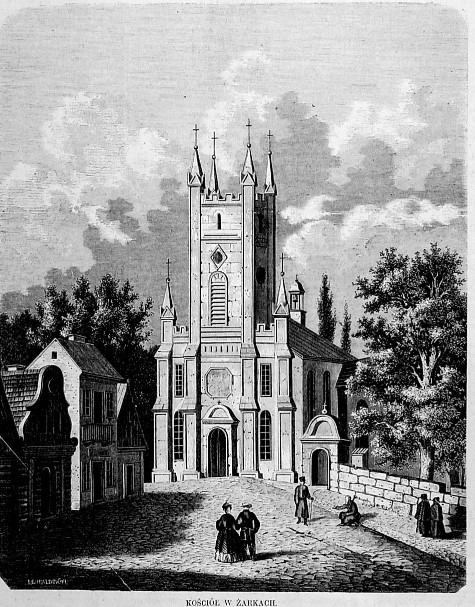 Kościół w Żarkach, 1865 r, T.I. 282.jpg