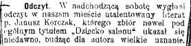 Janusz Korczak w Częstochowie, G.Cz. 42, 1907 r..jpg