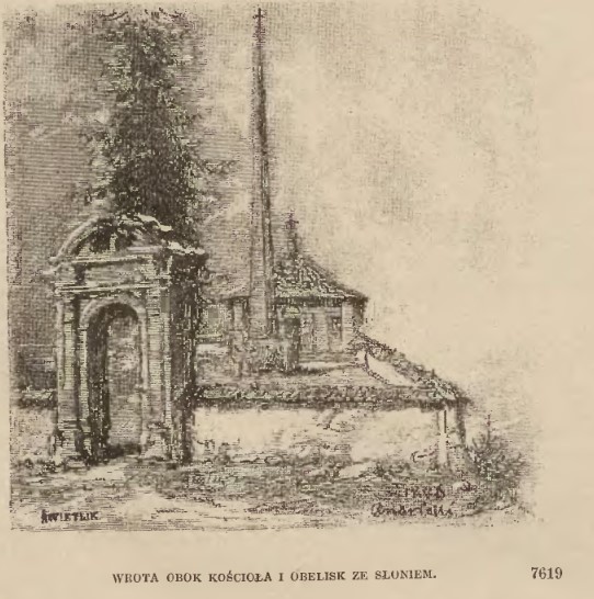 Obelisk ze słoniem, Kłosy 1154, 1887 r..jpg