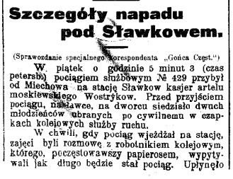 napad na pociąg, G.Cz. 293, 1907 r., cz.1.jpg