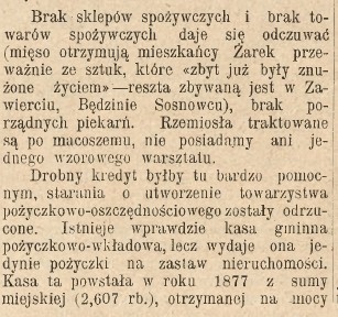 Żarki, Przemysłowo-Handlowy Kurjer Sosnowiecki, nr 51, 1902 r., cz.4.jpg