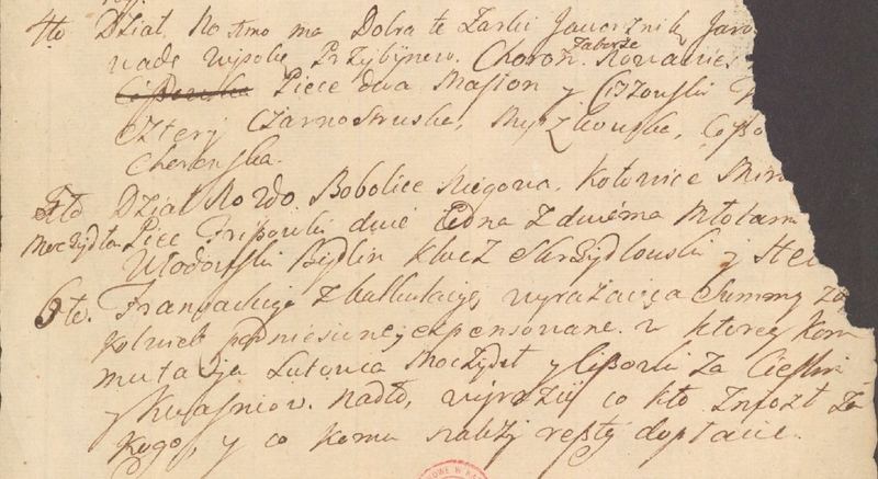 Układ między braćmi Adamem i Walentym Męcińskimi dotyczący działów majątku, 1763 r., cz.3.jpg