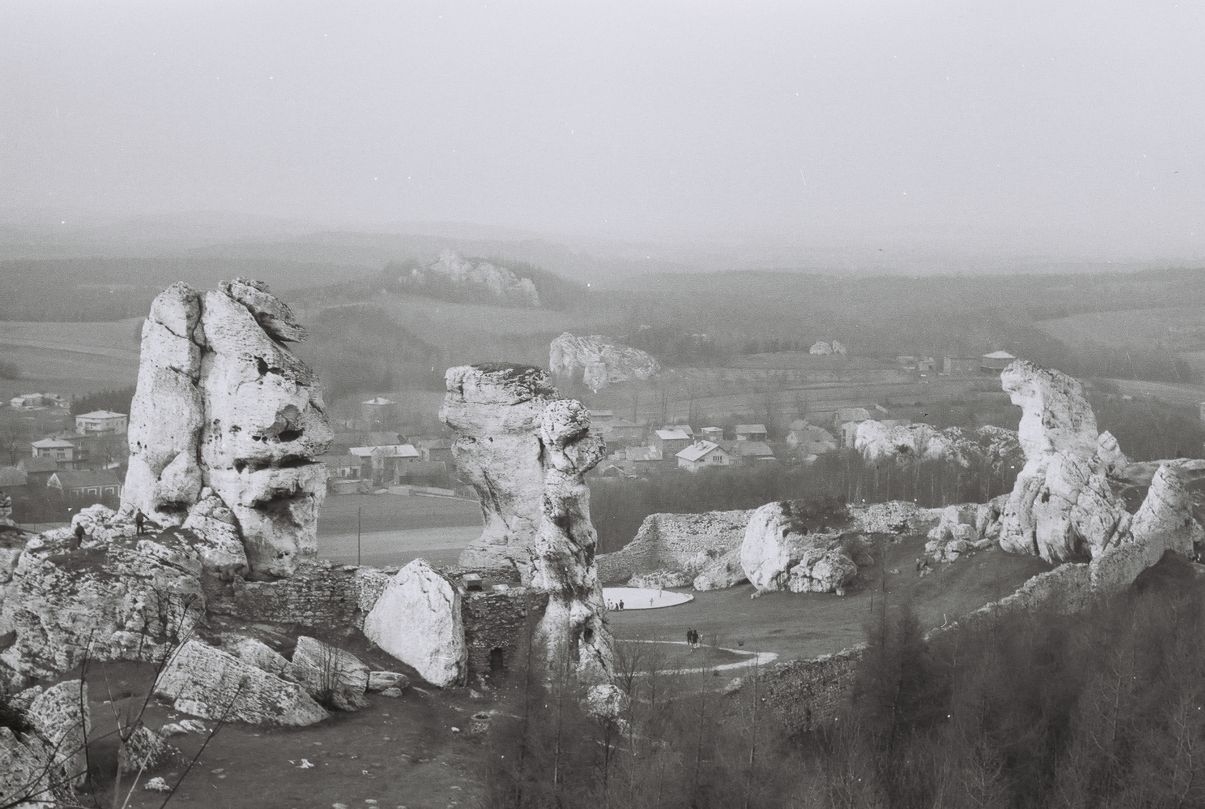 Ogrodzieniec w 1988 r.